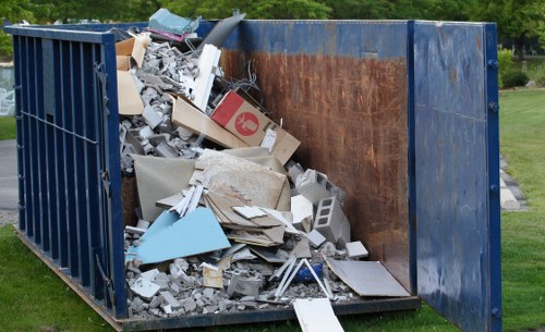 Clutter-free home being cleared by professionals in Brent Cross