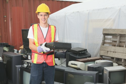 Clearing out items from a loft in Brent Cross