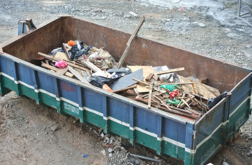 Professional garden clearance service in Brent Cross with equipment